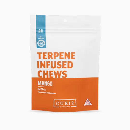 Curio Wellness - Missouri - Mango Chews | 250mg | 10ct | 25mg/ea - 1