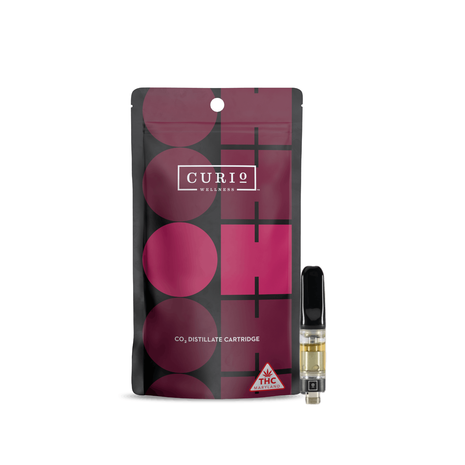 Curio Wellness - Missouri - OH! Golden Strawberry Vape Cartridge [0.5g] - 1