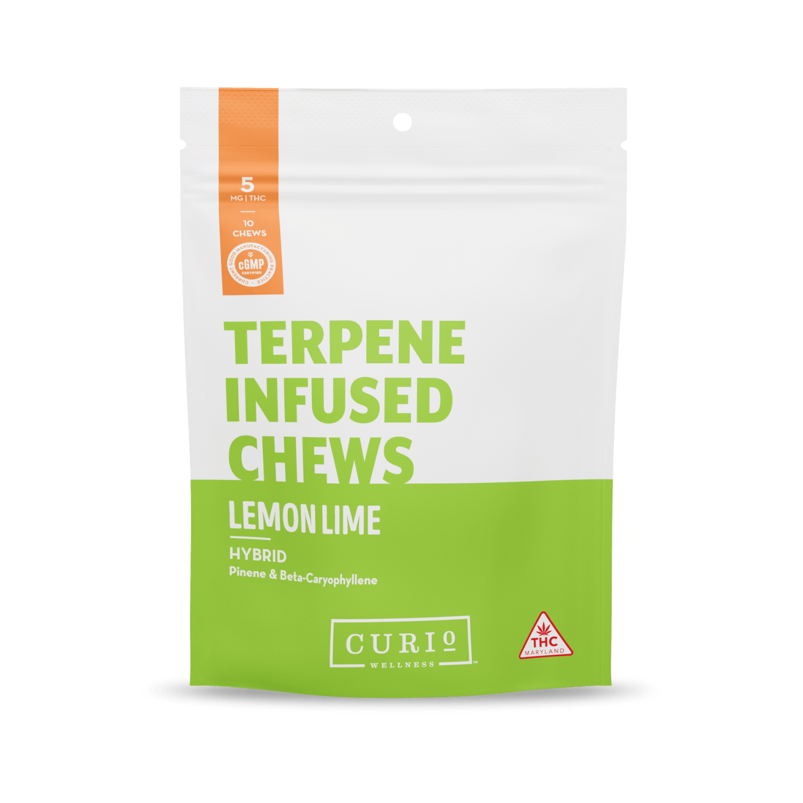 Curio Wellness - Missouri - Terpene Infused Chews | Lemon Lime [5mg] - 1