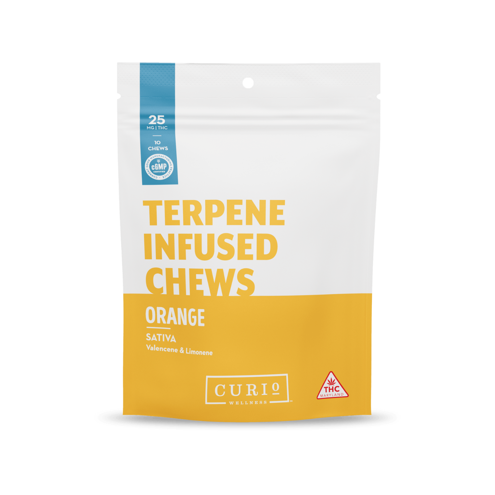 Curio Wellness - Missouri - Orange Chews | 250mg | 10ct | 25mg/ea - 1