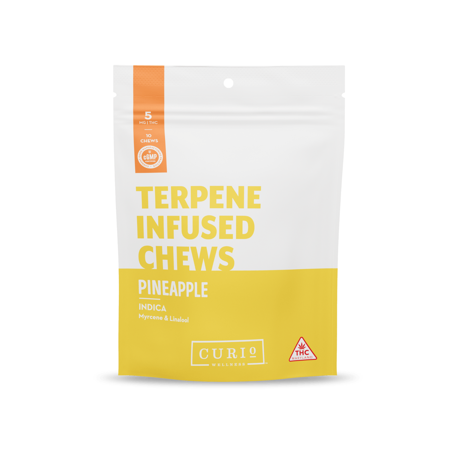 Curio Wellness - Missouri - Terpene Infused Chews | Pineapple [5mg] - 1