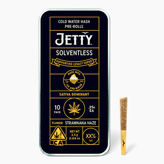 Jetty Extracts - Strawnana Haze | Live Rosin Infused Minis | 0.35g each | 10pk - 1
