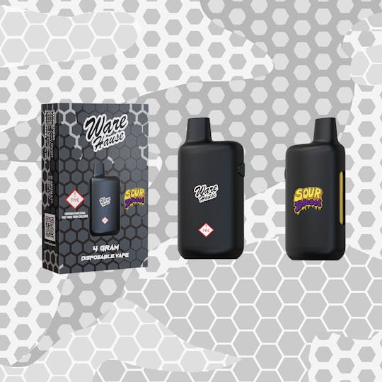 Ware Hause - WARE HAUSE 4 Gram Disposable - SOUR DIESEL - 1