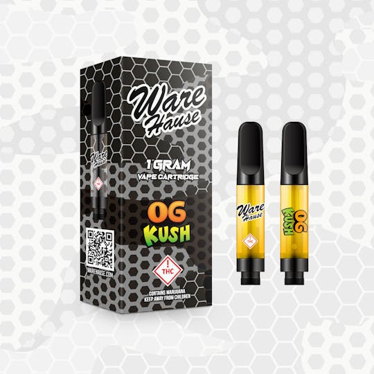 Ware Hause - WARE HAUSE 1 Gram Cart - OG KUSH - 1