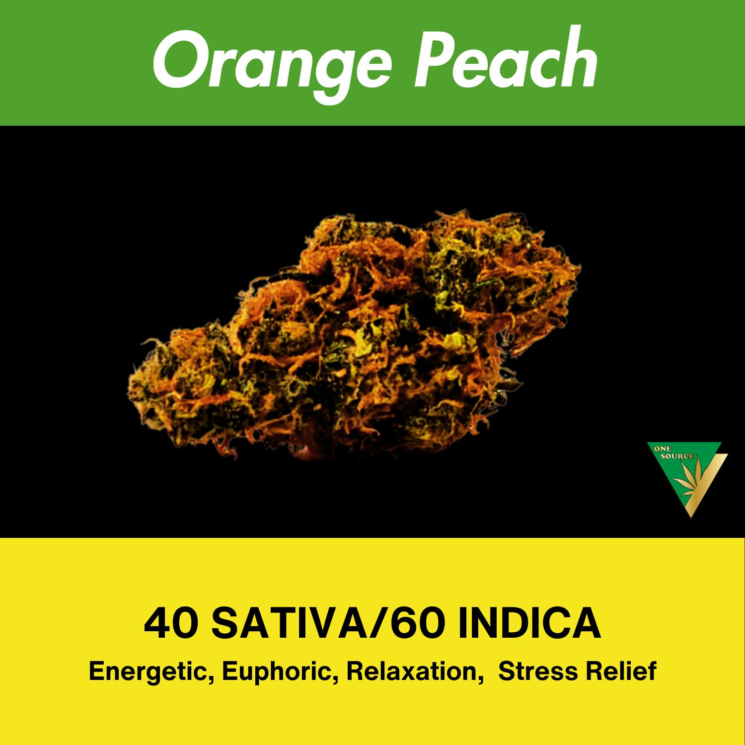 One Source Products - ORANGE PEACH – 1 GRAM PRE-ROLL - 1