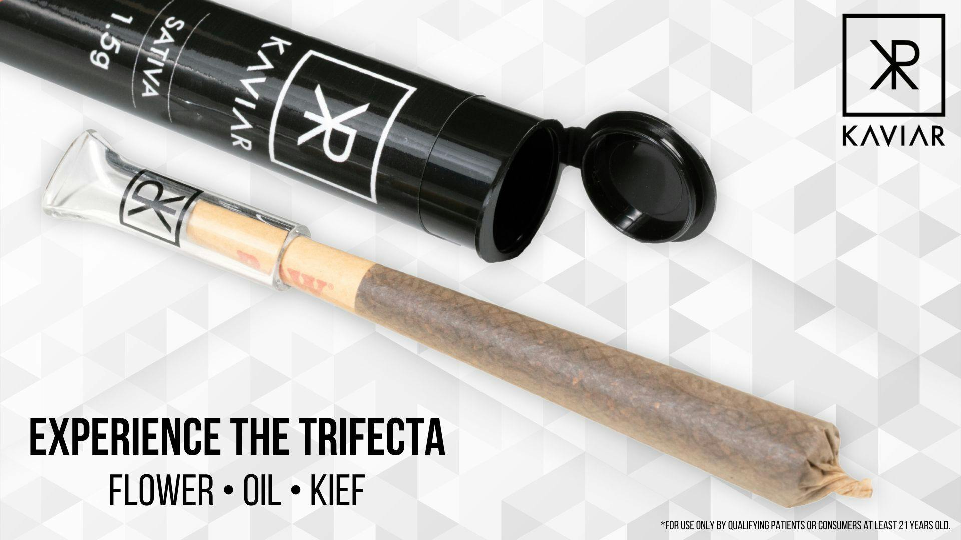 Curio Wellness™ - Kaviar Indica Infused Pre Roll [1.5g] - 1