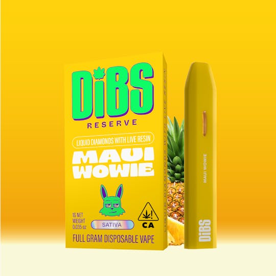 Dibs - Dibs - Melted Diamond Resin: Maui Wowie (SATIVA) - 1g - 1