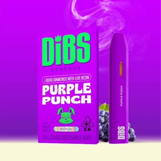 Dibs - Dibs - Melted Diamond Resin: Purple Punch (INDICA) - 1g - 1
