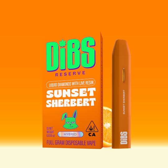 Dibs - Dibs - Melted Diamond Resin: Sunset Sherbert (HYBRID) - 1g - 1