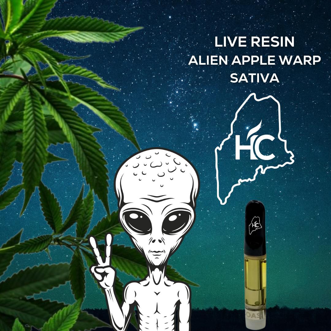 High Coast - High Coast 1G Live Resin Cartridge (ALIEN APPLE WARP) - 1
