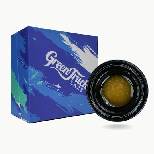 Green Truck - Cured Badder (Pre-Packed) - Orange Push Pop - 1