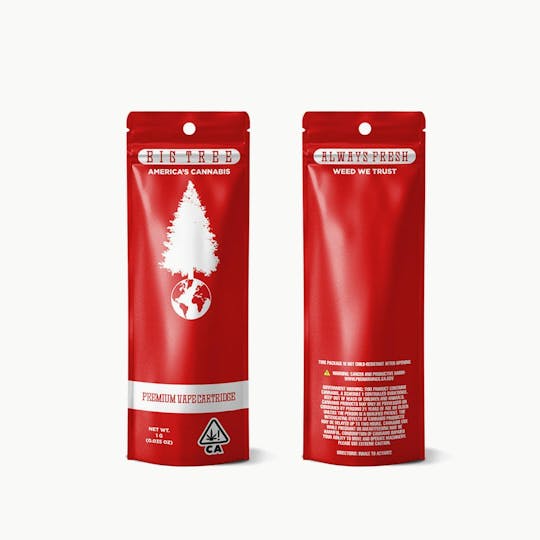 Big Tree - Pie Crust 1G Premium Vape Cartridge - 1