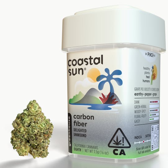 Coastal Sun - Carbon Fiber Greenhouse Flower 3.5g - 1
