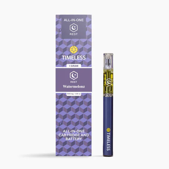 Timeless Vapes - Watermelonz | REST Disposable | 1g - 1