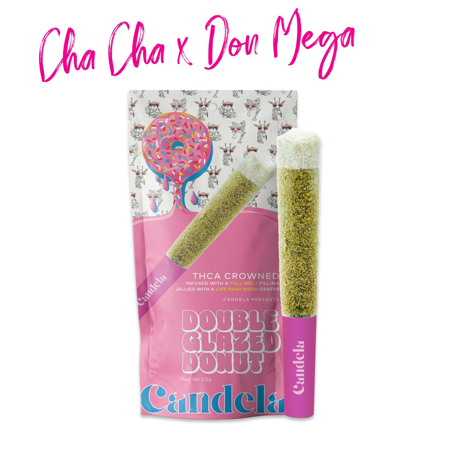 Candela - Candela Double Glazed Donut - Cha Cha x Don Mega - 1