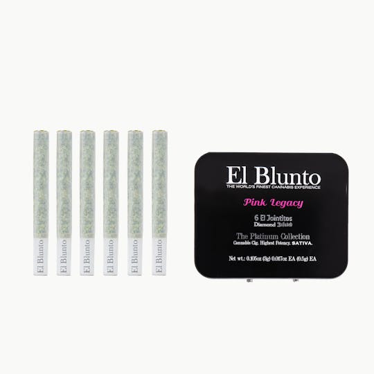 El Blunto by Albert Einstone's - El Jointito - 6-Pack - Pink Legacy - 6 x .5G Diamond Infused - 1
