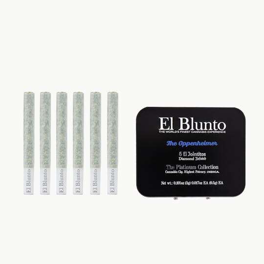 El Blunto by Albert Einstone's - El Jointito - 6-Pack - The Oppenheimer - 6 x .5G Diamond Infused - 1