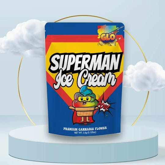 GLO - Superman Ice cream - 1