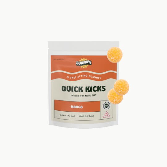 SunMed Growers - Mango Nano Gummies Edible 50mg - 1
