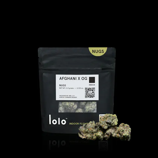 lolo - lolo | Afghani + OG | Indoor Nugs | 3.5g - 1