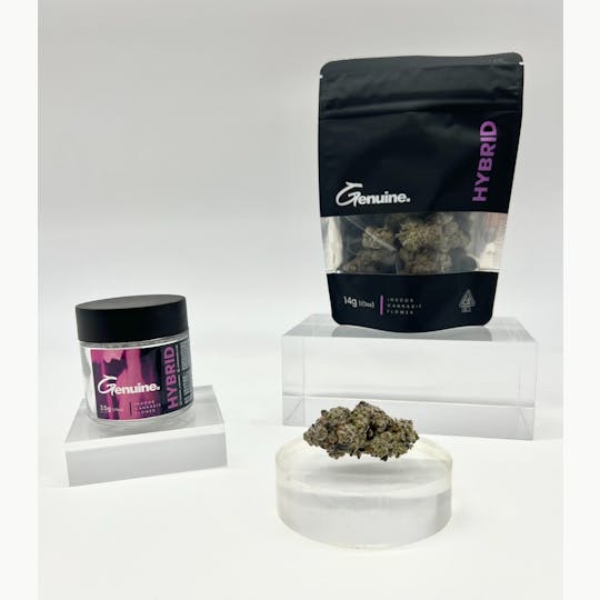 Genuine - Gelato Mintz - Indoor Flower - 14g (Mylar) - 1