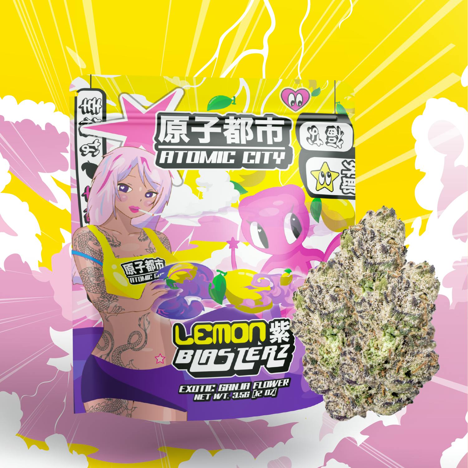 Atomic City - Lemon Blasterz | Flower | 3.5g - 1