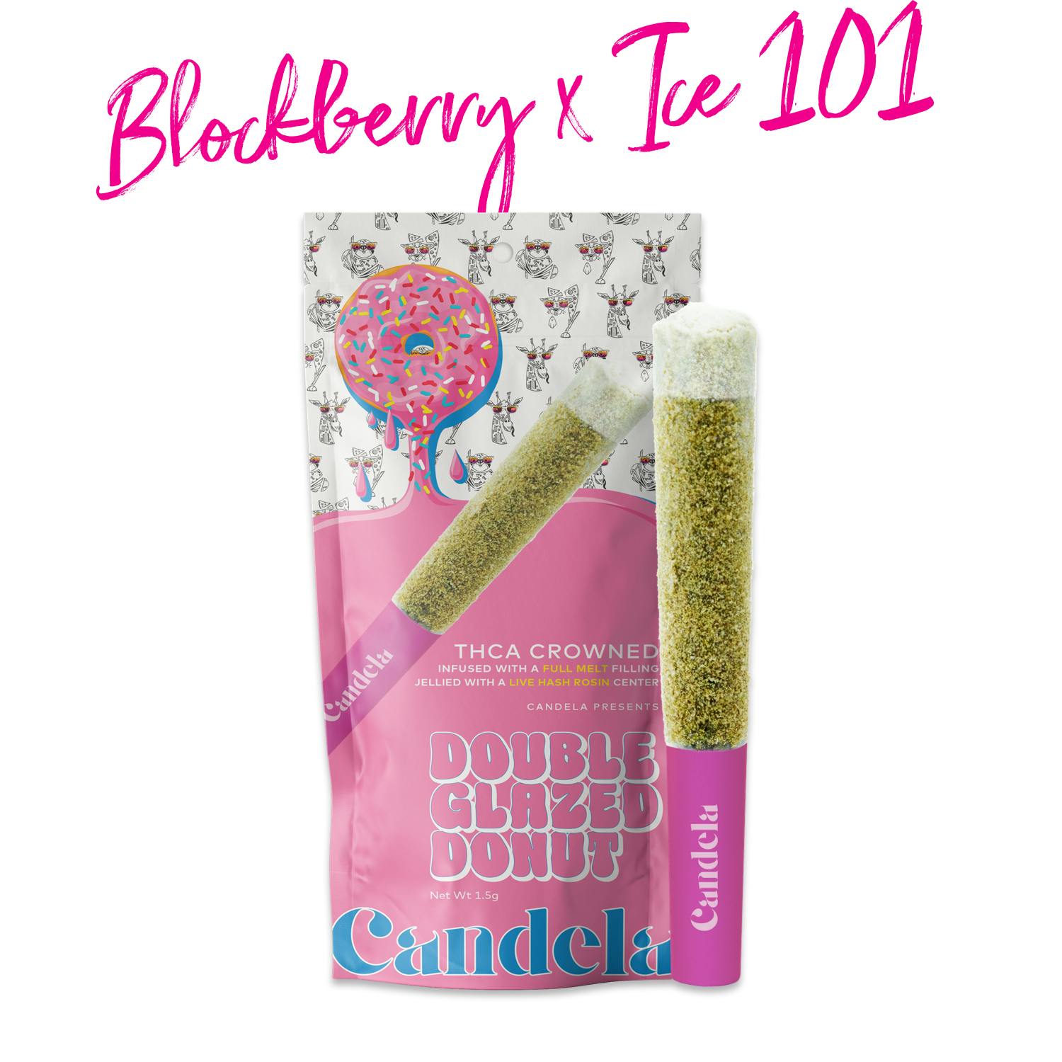 Candela - Candela Double Glazed Donut - Blockberry x Ice 101 - 1