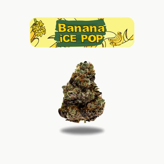 Oakfruitland (OFL) - Banana Ice Pop Premium Flower 7g - White Label Series - 1