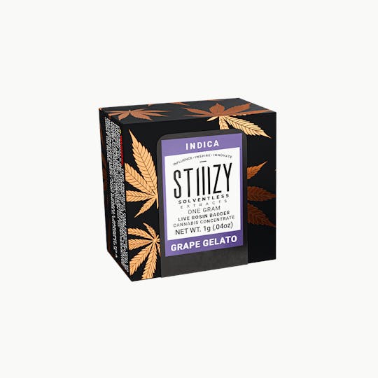 STIIIZY - - GRAPE GELATO - Live Rosin Badder - 1