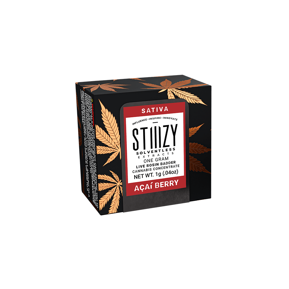 STIIIZY - - ACAI BERRY - Live Rosin Badder - 1