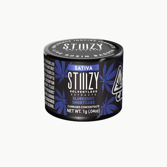 STIIIZY - - BLUEBERRY SHORTCAKE - Live Rosin Badder - 1