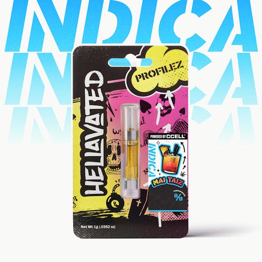 Hellavated - Mai Taiz Cocktailz Cartridge 1g - 1