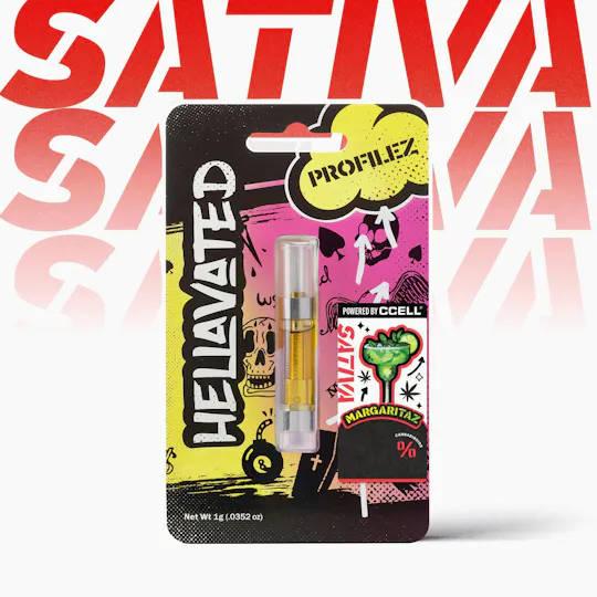 Hellavated - Margritaz Cocktailz Cartridge 1g - 1