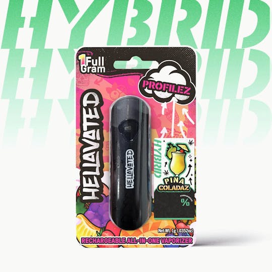 Hellavated - Pina Coladaz Cocktailz All In One 1g - 1