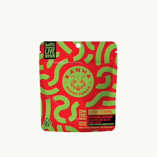 KANHA - KANHA | Live Rosin Belts | Cherry Limeade | Sativa | 4-pack - 1