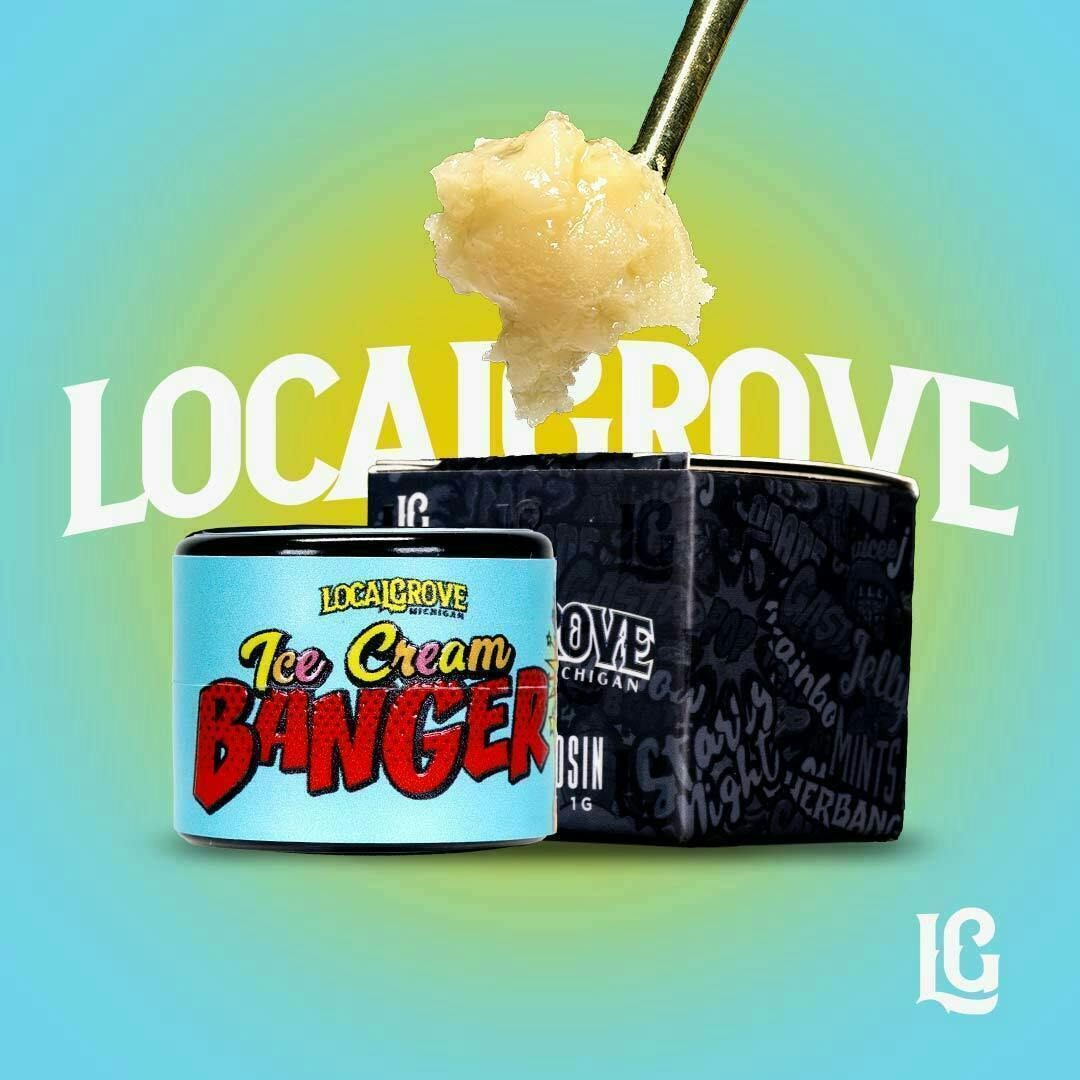 Local Grove - Local Grove | Ice Cream Banger | Live Rosin | 1g - 1