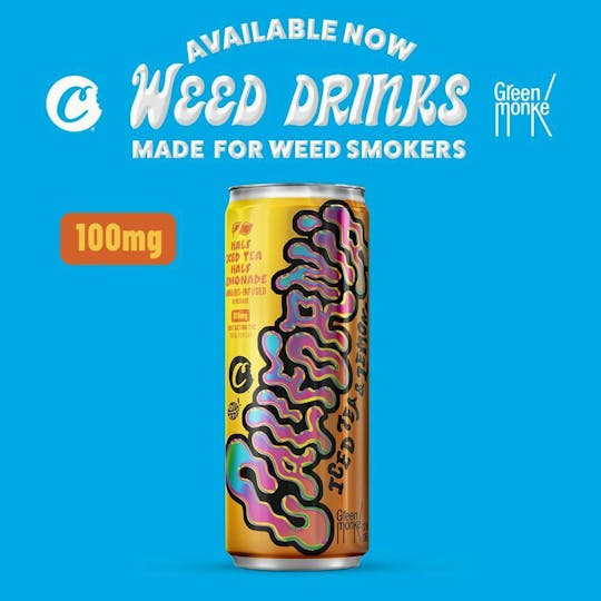 Cookies - Cookies x GreenMonké - 100mg Beverage - California Iced Tea & Lemonade - 1