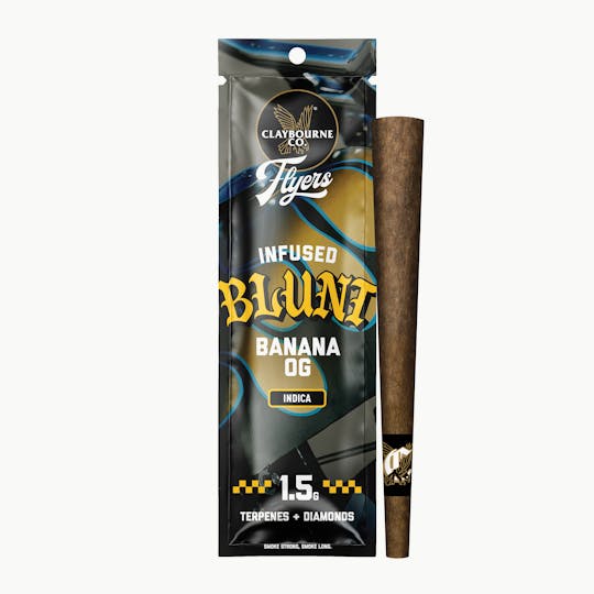 Claybourne Co. - Banana OG (1.5g) - Flyers Infused Blunt - 1