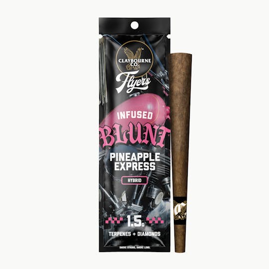 Claybourne Co. - Pineapple Express (1.5g) - Flyers Infused Blunt - 1