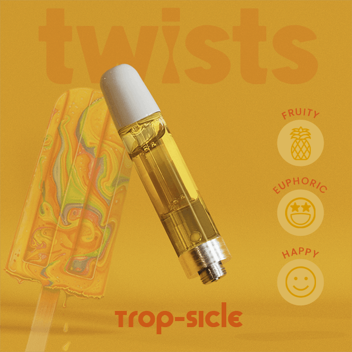 Craft Concentrates - Oil Twists Cartridge (1000mg) - Trop-sicle - 1