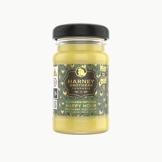 Harney Brothers Cannabis - Happy Hour: Cannabis-Infused Rosemary Yuzu Shot 5mg - 1
