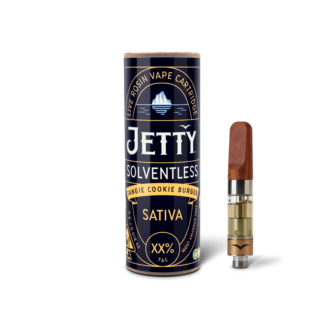 Jetty Extracts - Tangie Cookie Burger | Live Rosin Cartridge | .5g - 1