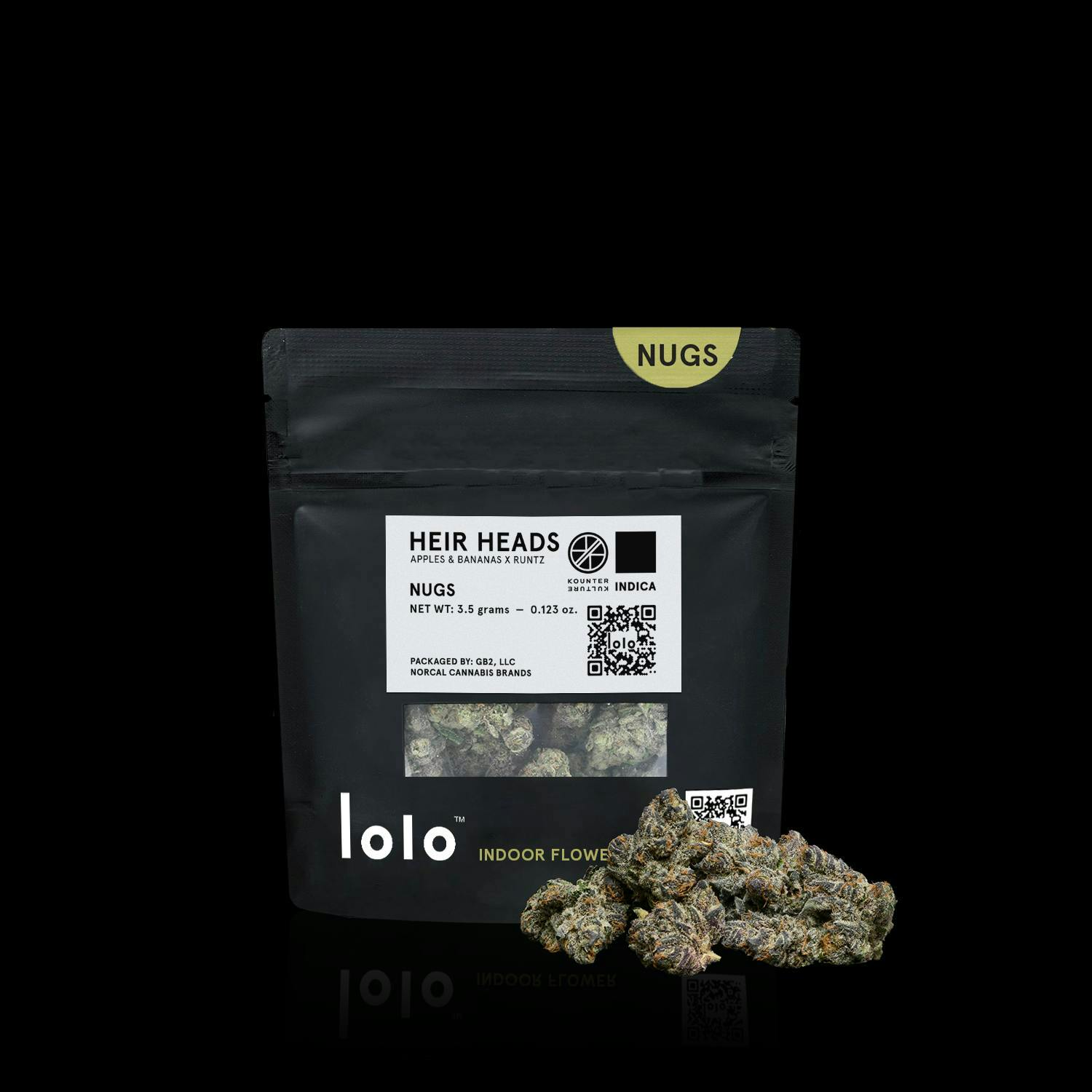 lolo - lolo | Heir Heads | Indoor Nugs | 3.5g - 1
