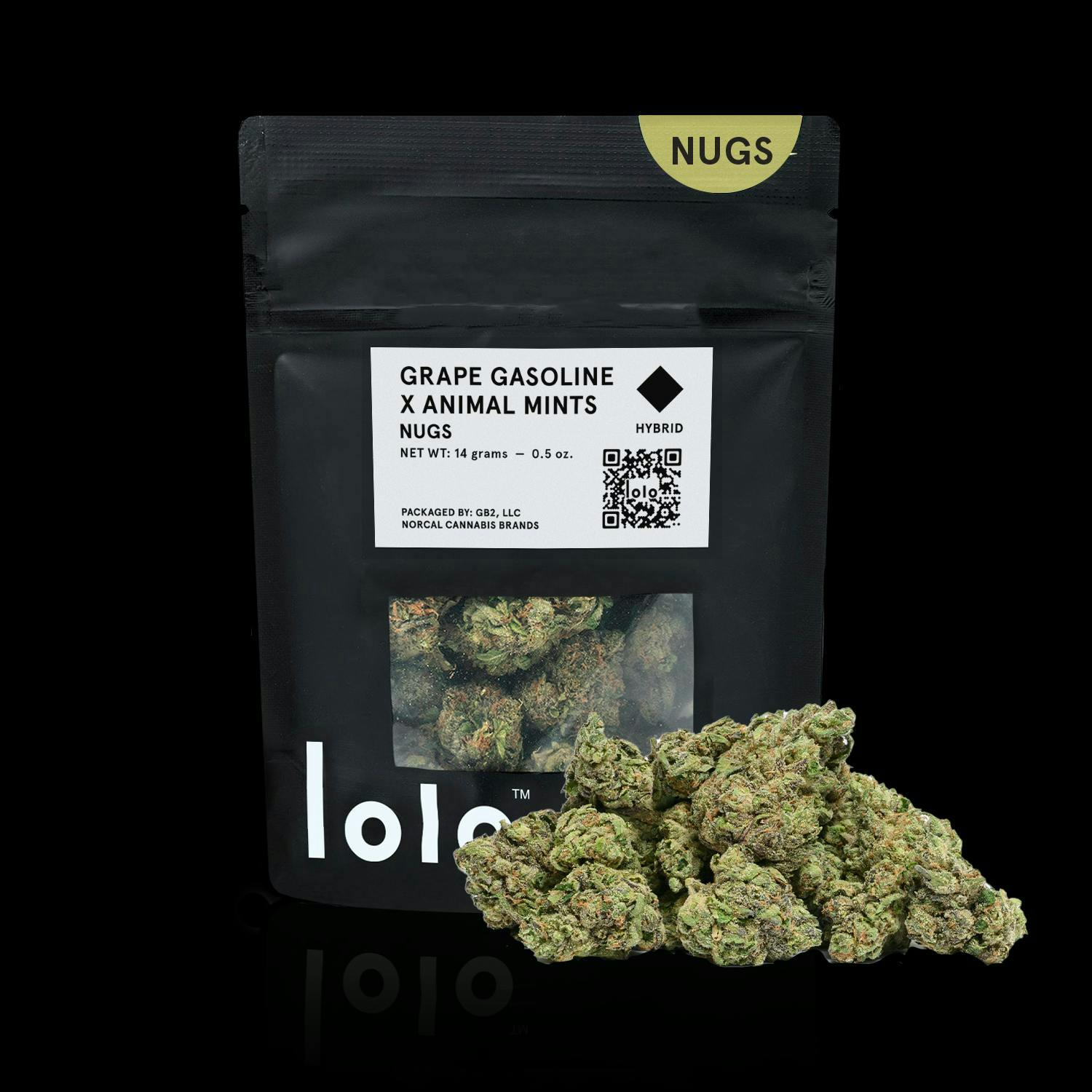 lolo - lolo | Grape Gasoline + Animal Mints | Indoor Nugs | 14g - 1