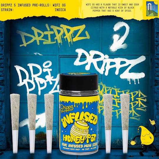 Drippz - WiFi OG Indica Drippz Honey Pot 3.25g - 1