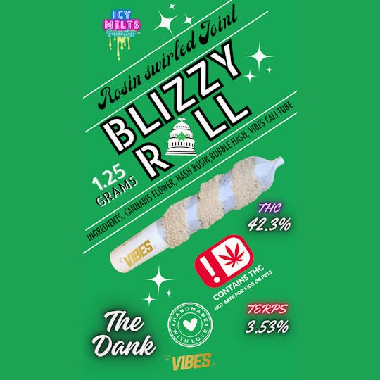 ICY MELTS SOLVENTLESS - Blizzy Roll - The Dank - 1