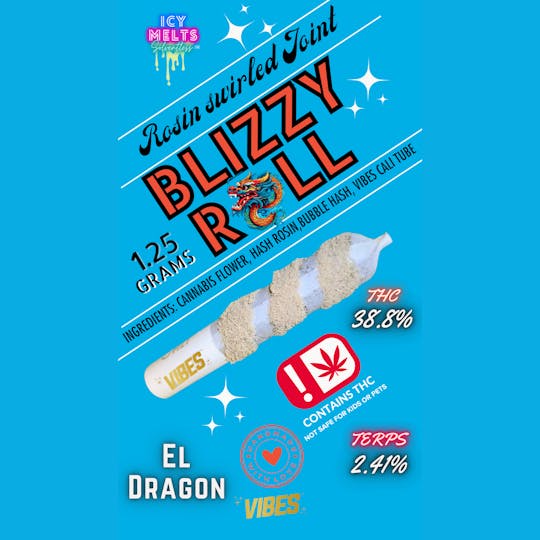 ICY MELTS SOLVENTLESS - Blizzy Roll - El Dragon - 1
