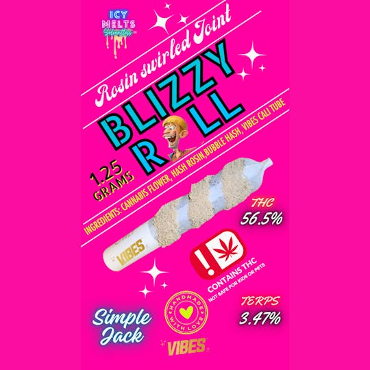 ICY MELTS SOLVENTLESS - Blizzy Roll - Simple Jack - 1
