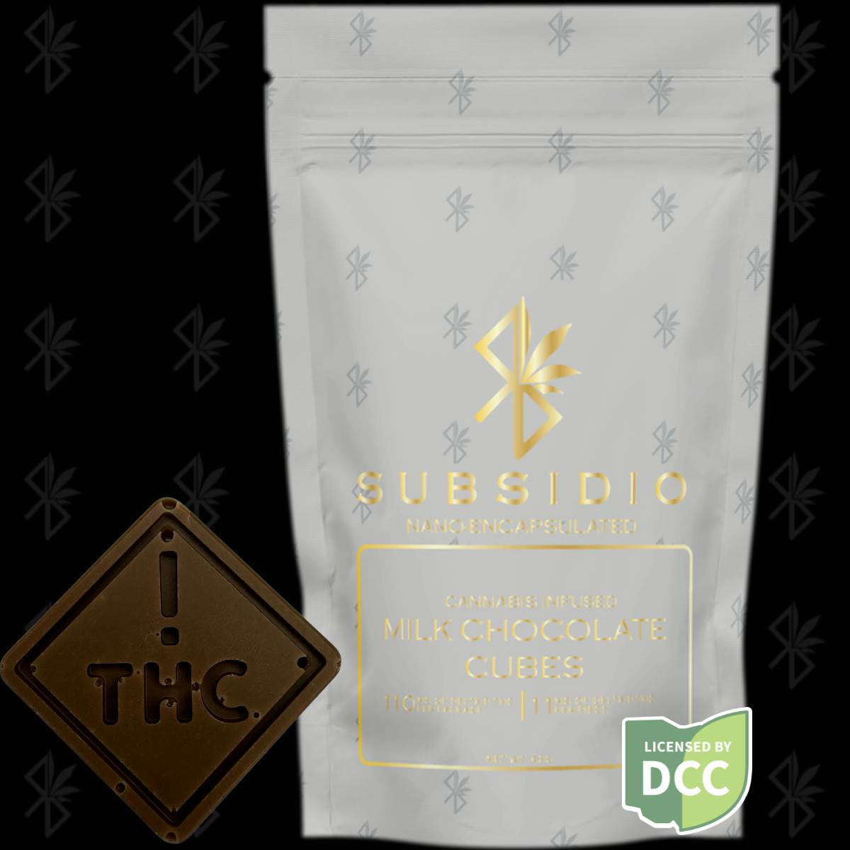 Subsidio - SUBSIDIO - Infused Nano Encapsulated Milk Chocolates [10pk] (110mg) - 1