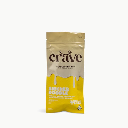 Crave Chocolate - Snickerdoodle Chocolate | 100mg THC - 1